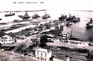 Alger - Port - Dans le ...- 1916